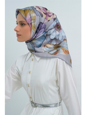 Armine  Saf Ipek Sura Eşarp 9503D 04