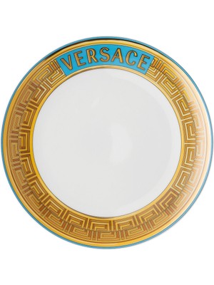 Versace Medusa Amplified Blue Coin 21 cm Tatlı Tabağı