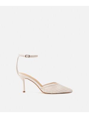 İpekyol Boncuk aksesuarlı topuklu ayakkabı IS1260031009082