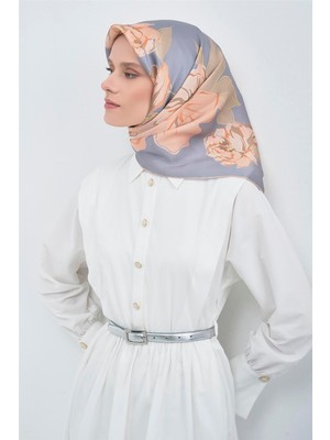 Armine  Saf Ipek Sura Eşarp 9509D 81