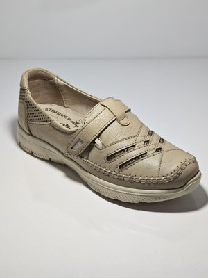 Cem Pekşen Mira 2026-4 Kadın Günlük Deri Comfort Ayakkabı