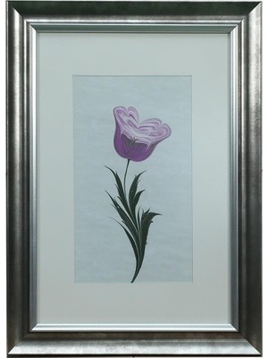 E38 El Işçiliği Gül Ebru Tablo 50*36 CM-6457