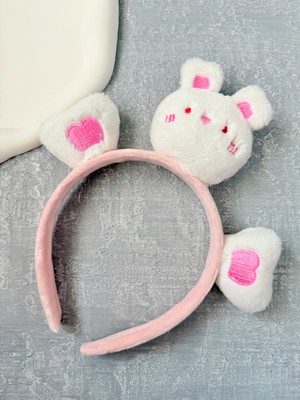 Sevimli Tavşan Peluş Taç