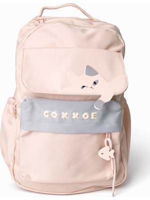  Ecrou Pudra Cepli Okul Sırt Çantası