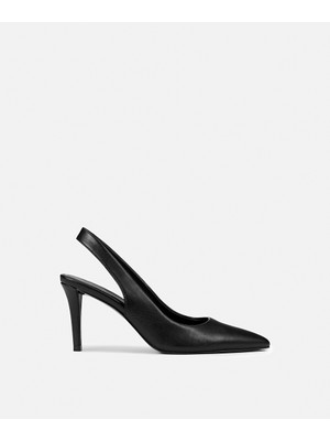 İpekyol Deri görünümlü topuklu ayakkabı IS1260031004001