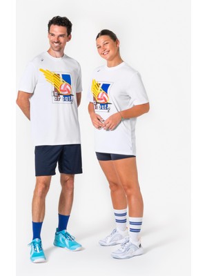 Decathlon Kipsta Yetişkin Voleybol Tişörtü - Beyaz