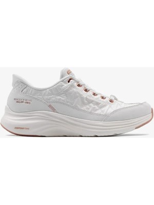Skechers Contour Foam Kadın Beyaz/Pembe/Altin Spor Ayakkabı 150413 Wtrg