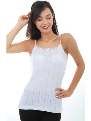 Tutku 200 Jakarlı Ip Askılı Atlet-Beyaz-Xl