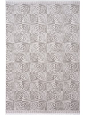 Sedef Modenr Akrilik Salon Halısı A3591B Gri