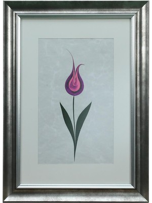 E38 El Işçiliği Lale Ebru Tablo 50*36 CM-6456