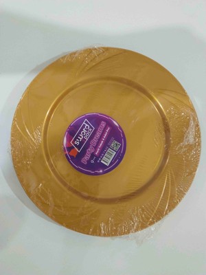 Sword Pack 6 Adet Sert Plastik Mika Tabak Gold 6 Adet