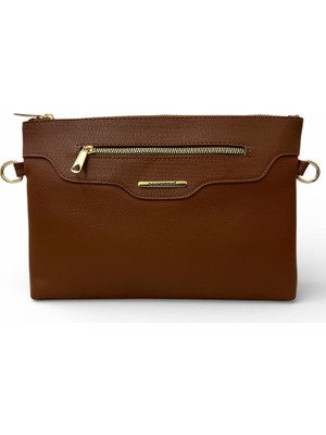 Sanmorris Kadın Suni Deri Ayarlanabilir Çapraz ve El Askılı Portföy, Clutch Çanta