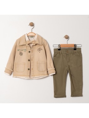 Cocosiss Nakışlı 3' Lü Erkek Takım