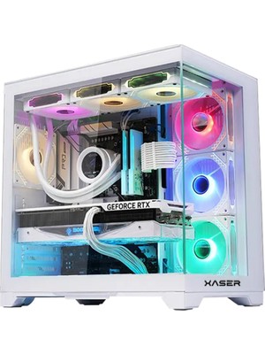 Xaser Nova X90 Ryzen 7 7800X3D 16GB Ddr5 Ram 1tb M.2 Nvme SSD 16GB RTX5060 Ti Sıvı Soğutmalı Oyuncu Bilgisayar