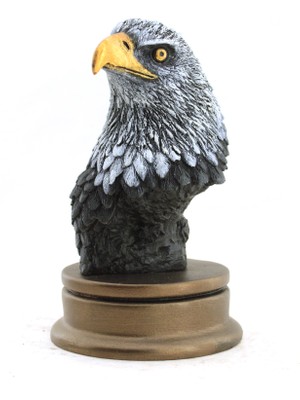 Kartal Büstü Taraftar Dekor Objesi - Kartal Heykeli Reçine Malzeme