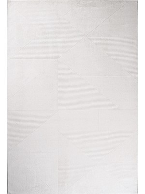 Hoom Rugs Akik 8626 Krem Modern Makine Halısı