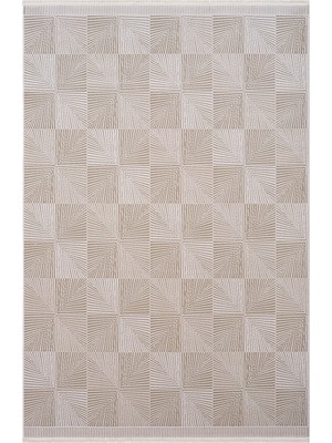 Sedef Modenr Akrilik Salon Halısı A3591A Bej