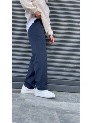 Erkek Baggy Kumaş Pantolon