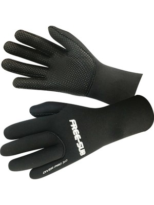 PremiumPort Diver Pro 3mm Siyah Neopren Dalış Eldiveni - Suya ve Soğuğa Dayanıklı