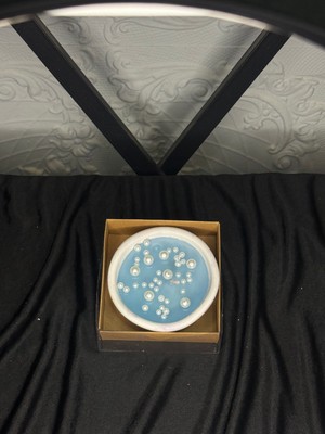 Lilith Candles Taş Obje Içinde Incili Jel Tasarım Mum - Söz, Nişan, Düğün ve Baby Shower Hatırası