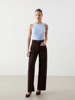 Lc Waikiki Yeni Sezon Wideleg Kadın Jean Pantolon