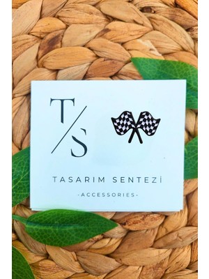 Tasarım Sentezi Rozet Metal Broş Finish Bayrağı Damalı Siyah Beyaz Bayrak Flama Formula Rally Yarış Çanta Kıyafet