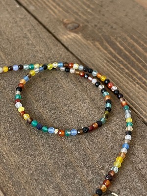 Aida Jewelss 14 Ayar Altın Dorika Detaylı Doğal Oval Akik Taşlı Zarif Altın Kolye