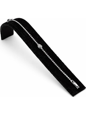 Pangu Tek Taş Zirkon Detaylı Gümüş Renk Çelik Bileklik