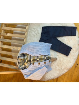 Mini Moda House Erkek Çocuk Trikolu 3’lü Takım