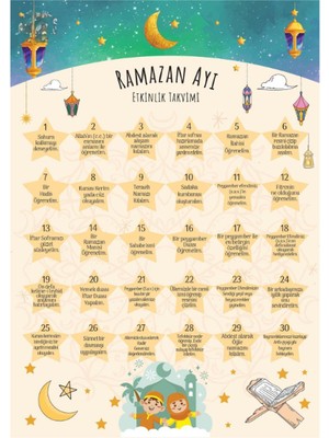 Ramazan Ayı Etkinlik Takvimi