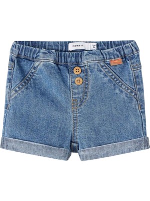 Name It Kız Bebek Koyu Mavi Kot