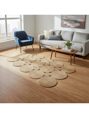 Doğal Jüt Halı - Kilim - Paspas Comfort Craft