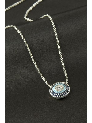 Die Grup Nazar Zirkon Taşlı Kolye