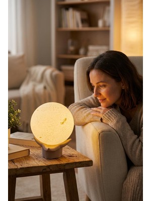 Dynacore Burçların Gezegenleri - Aslan Burcu Güneş Ambiyans Işığı – Dekoratif Ambiyans Işığı