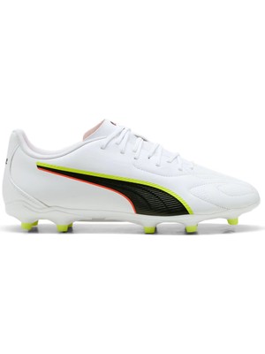 Puma King 20 Play Fg/ag Erkek Beyaz Futbol Krampon 10873201