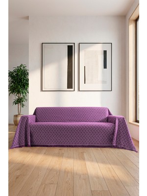 Rell Home Pamuklu Koltuk Örtüsü Saçaklı|çok Amaçlı Örtü|koltuk Şalı|kolları Kapatan|battal Boy