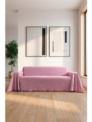 Rell Home Pamuklu Koltuk Örtüsü Saçaklı|çok Amaçlı Örtü|koltuk Şalı|kolları Kapatan|battal Boy