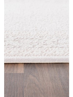 Sedef Modenr Akrilik Salon Halısı A3586B Krem Gri