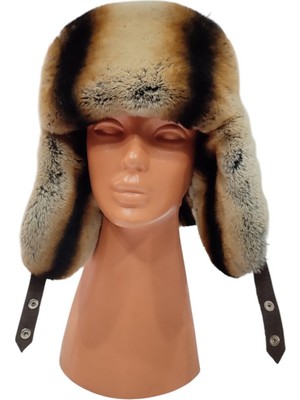 Zemheriden 👉gerçek Deri Kürklü Ayarlanabilir Pilot Şapka❤️el Işçiliği Ile Üretilmiştir.