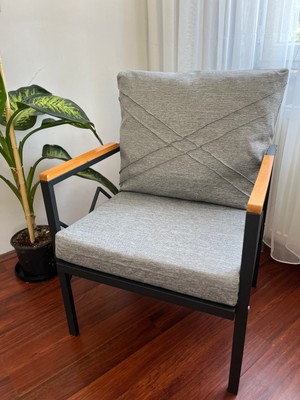 Balkon Bahçe Mobilyası Minder Kılıf Takımı 55*60 Ölçülerinde 4 Sırt 4 Minder Kılıfı