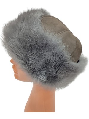 Zemheriden Hakiki Deri Kürklü Premium Börk Toskana Deri Börk