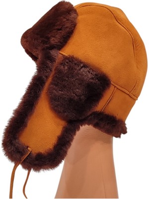 Zemheriden Hakiki Deri Kürklü Premium Ushanka ❤️