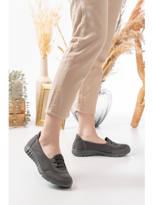 buğrahayalin Kadın Bağcıksız Spor Babet | Hafif ve Nefes Alabilen Tekstil | Kısa Topuklu Günlük Rahat Ayakkabı