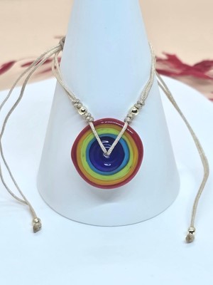 Karışık Renkli Ipli Bileklik