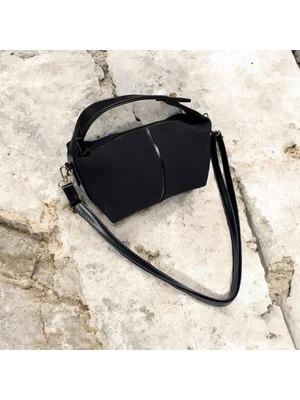 Kadın Süet El  ve Çapraz Çanta