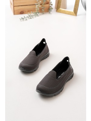 buğrahayalin Kadın Düz Spor Babet | Hafif ve Nefes Alabilen Tekstil | Kısa Topuklu Günlük Rahat Ayakkabı