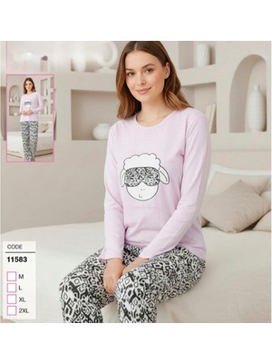 Enisa Sleepy Koyun Pamuklu Pijama Takımı