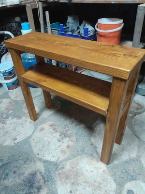 Woodzen Ceviz Renk 2 Raflı Çok Amaçlı Ahşap Dresuar Kitaplık Ayakkabılık 60X24X60