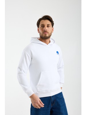 Nord Saga Kapüşonlu Sweatshirt Oversize %100 Pamuk