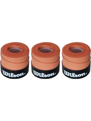 PremiumPort Turuncu Comfort Bowl O'grips 3'lü Tenis Raketi Grip Seti